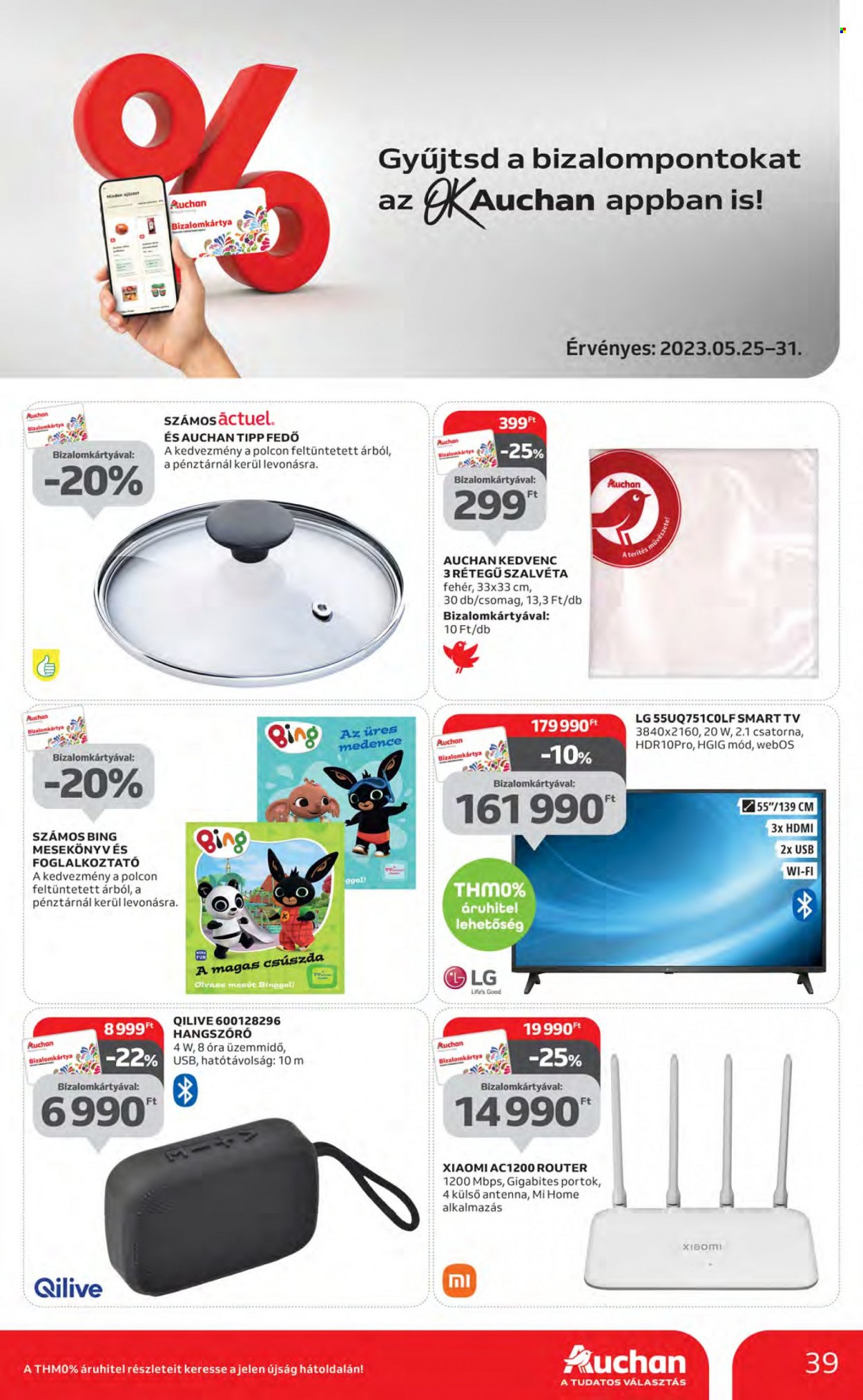 Auchan akciós újságok - 2023.05.25 - 2023.05.31. Oldal 39
