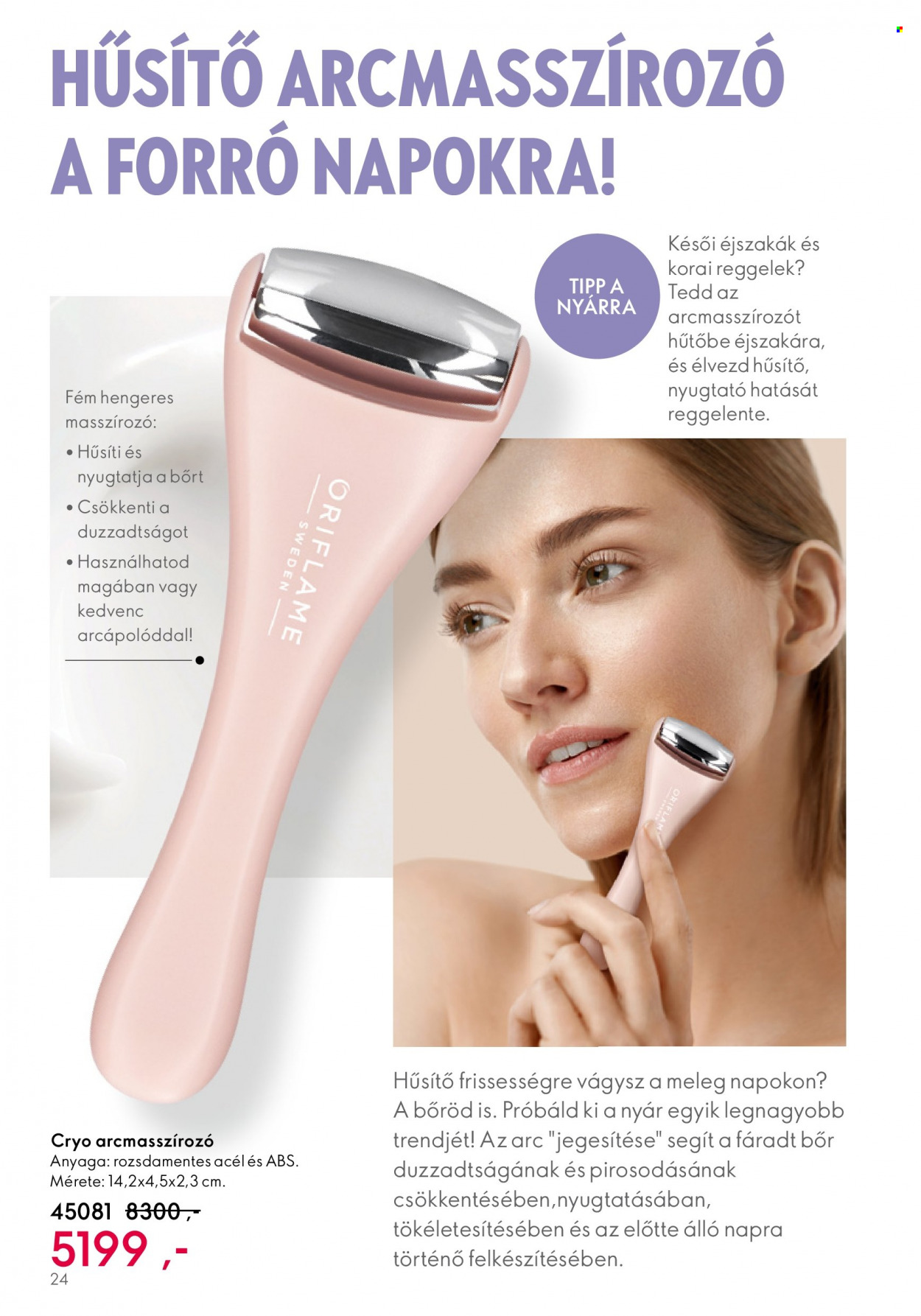 Oriflame akciós újságok - 2023.05.24 - 2023.06.13. Oldal 24