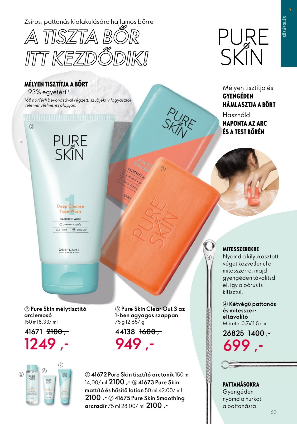 Oriflame akciós újságok - 2023.05.24 - 2023.06.13. Oldal 63