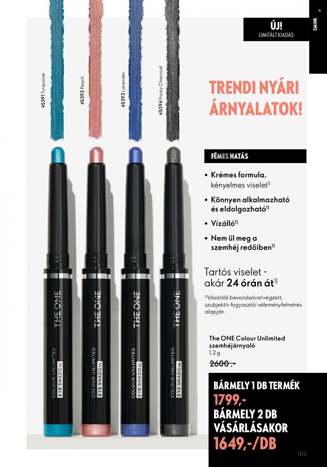 Oriflame akciós újságok - 2023.05.24 - 2023.06.13. Oldal 103