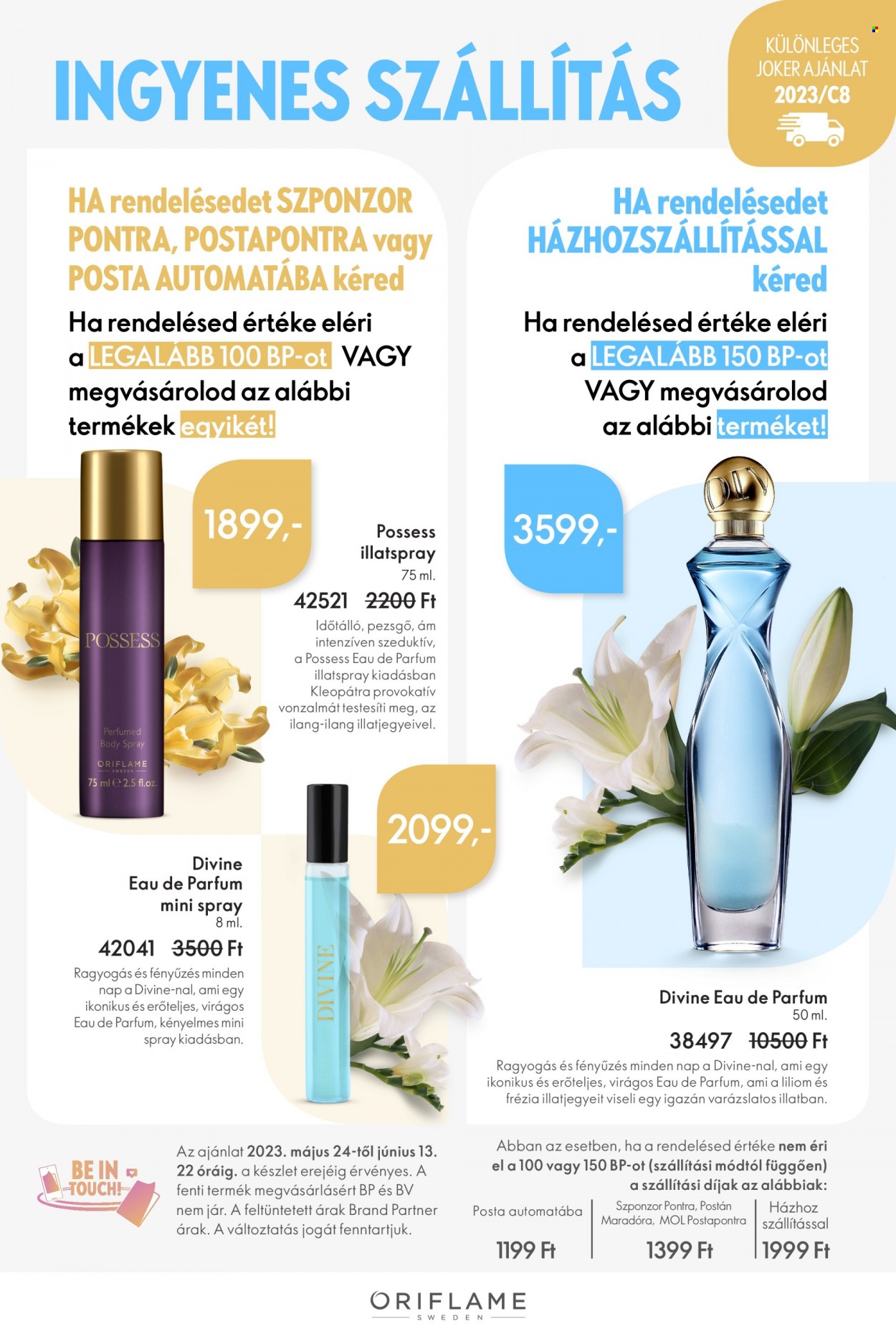 Oriflame akciós újságok - 2023.05.24 - 2023.06.13. Oldal 1