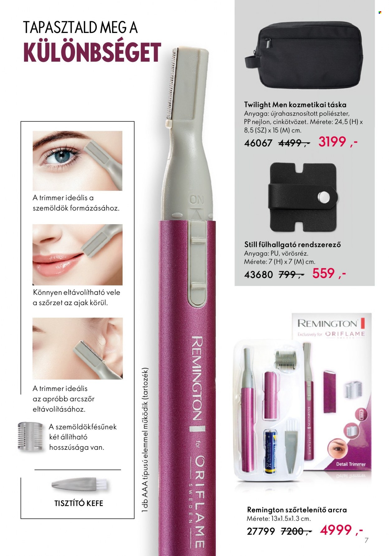 Oriflame akciós újságok - 2023.05.24 - 2023.06.13. Oldal 7