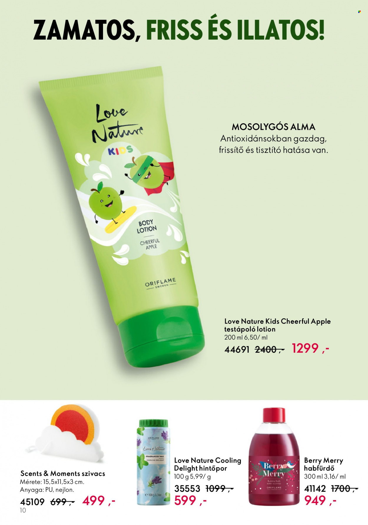 Oriflame akciós újságok - 2023.05.24 - 2023.06.13. Oldal 10