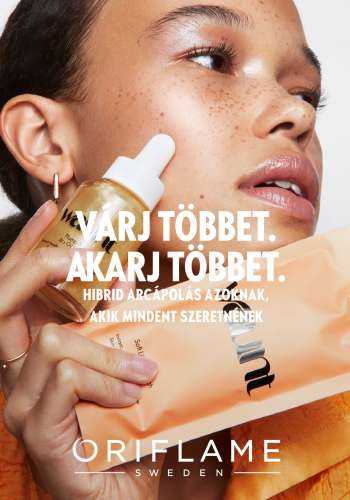 Újság Oriflame.