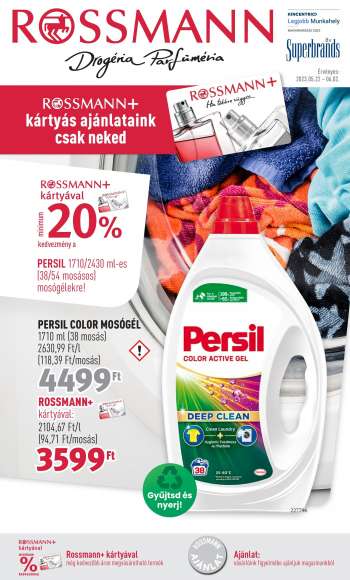 Újság Rossmann - 2023.05.22 - 2023.06.02.