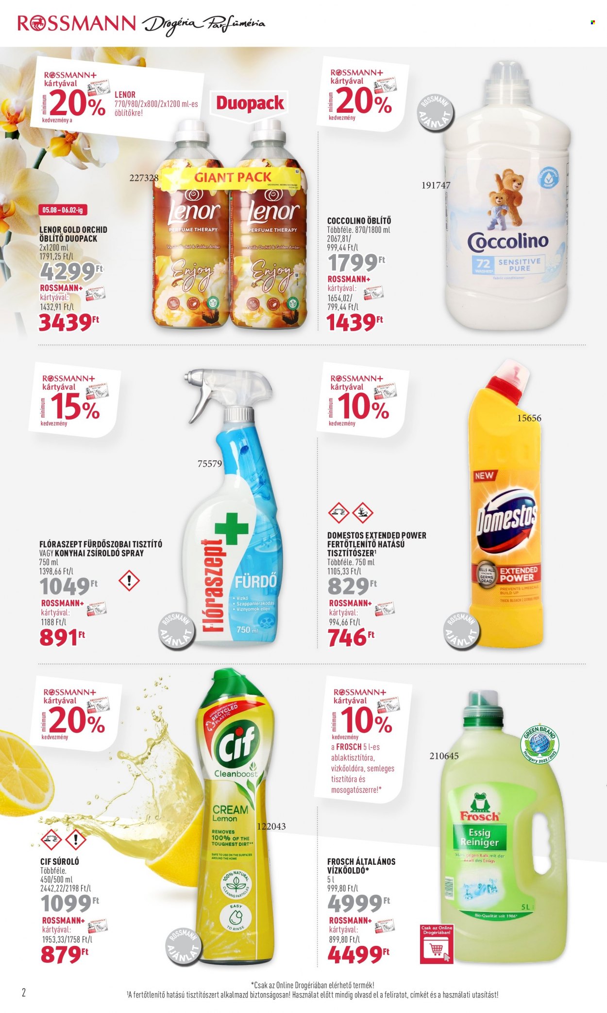 Rossmann akciós újságok - 2023.05.22 - 2023.06.02. Oldal 2