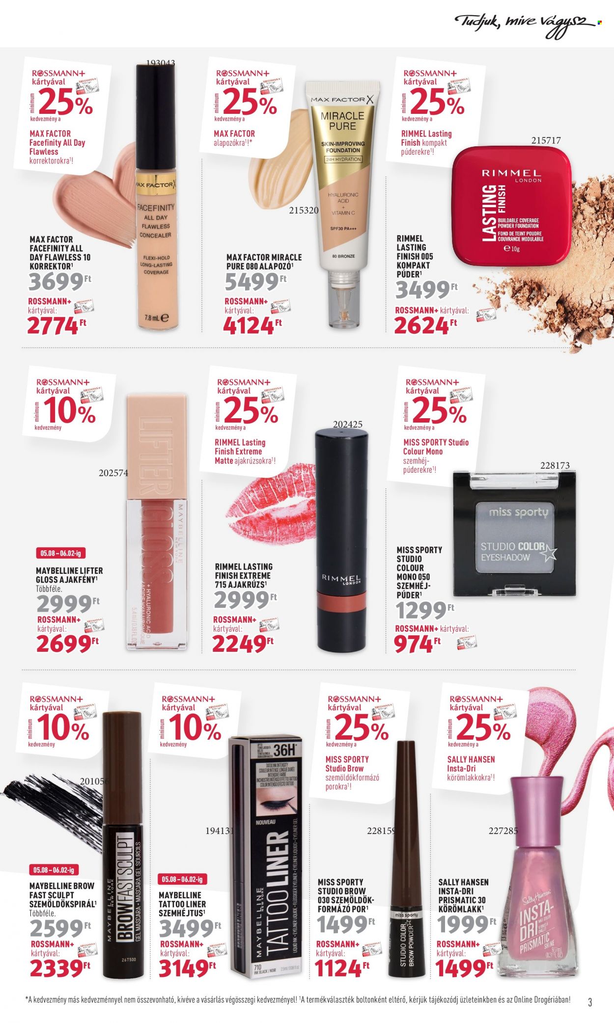 Rossmann akciós újságok - 2023.05.22 - 2023.06.02. Oldal 3