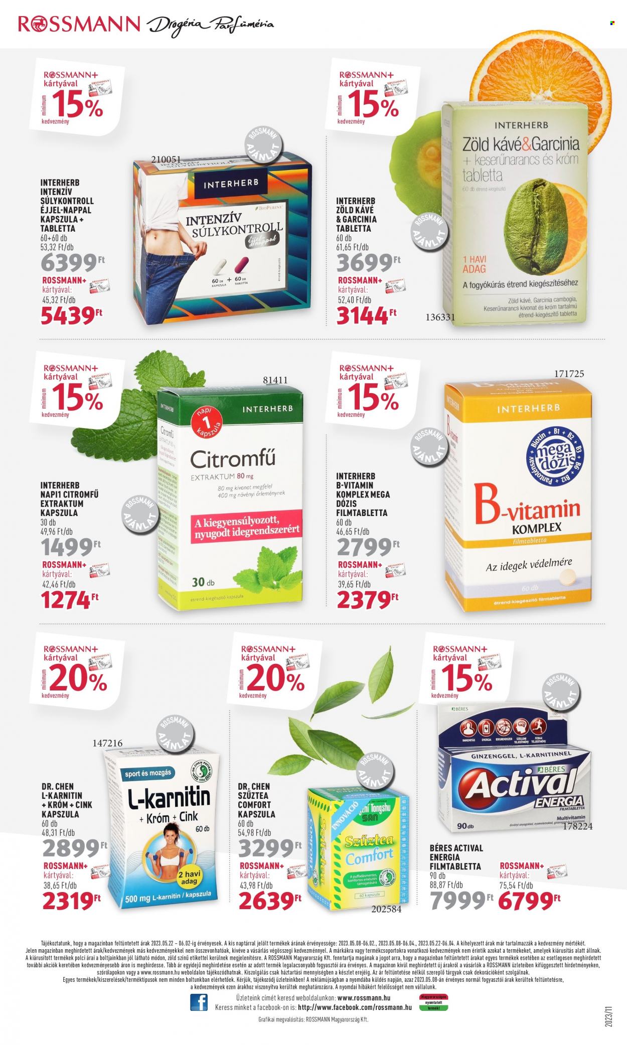 Rossmann akciós újságok - 2023.05.22 - 2023.06.02. Oldal 10