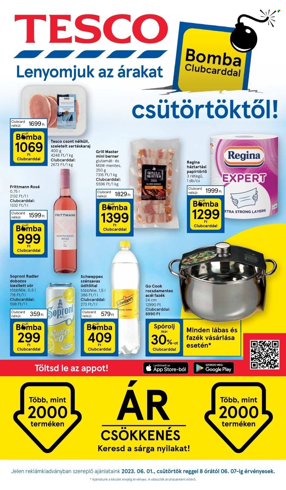 TESCO akciós újságok - 2023.06.01 - 2023.06.07. Oldal 1