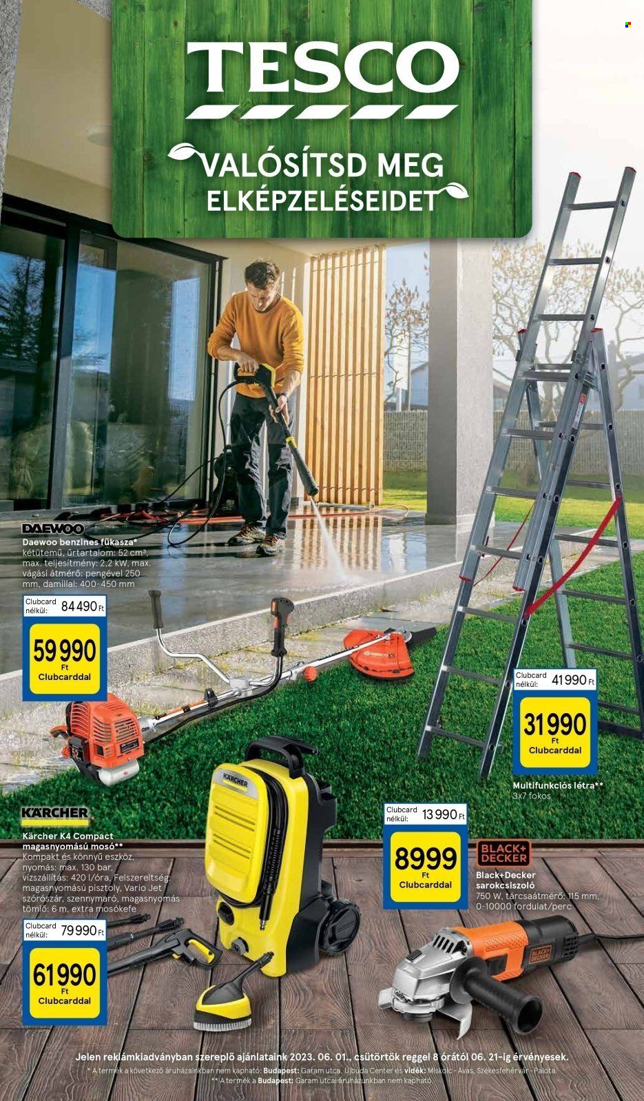 TESCO akciós újságok - 2023.06.01 - 2023.06.21. Oldal 1