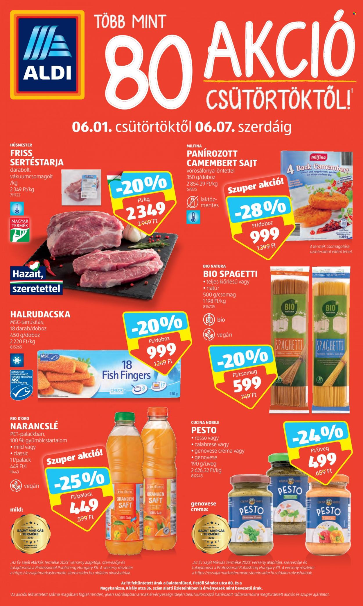 Aldi akciós újságok - 2023.06.01 - 2023.06.07. Oldal 1