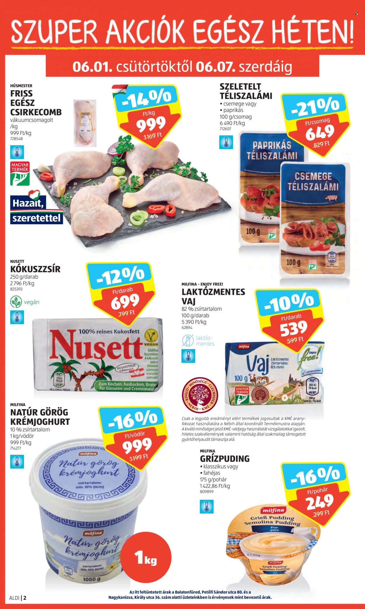 Aldi akciós újságok - 2023.06.01 - 2023.06.07. Oldal 2