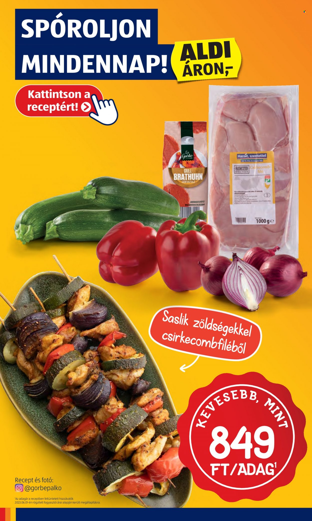 Aldi akciós újságok - 2023.06.01 - 2023.06.07. Oldal 34