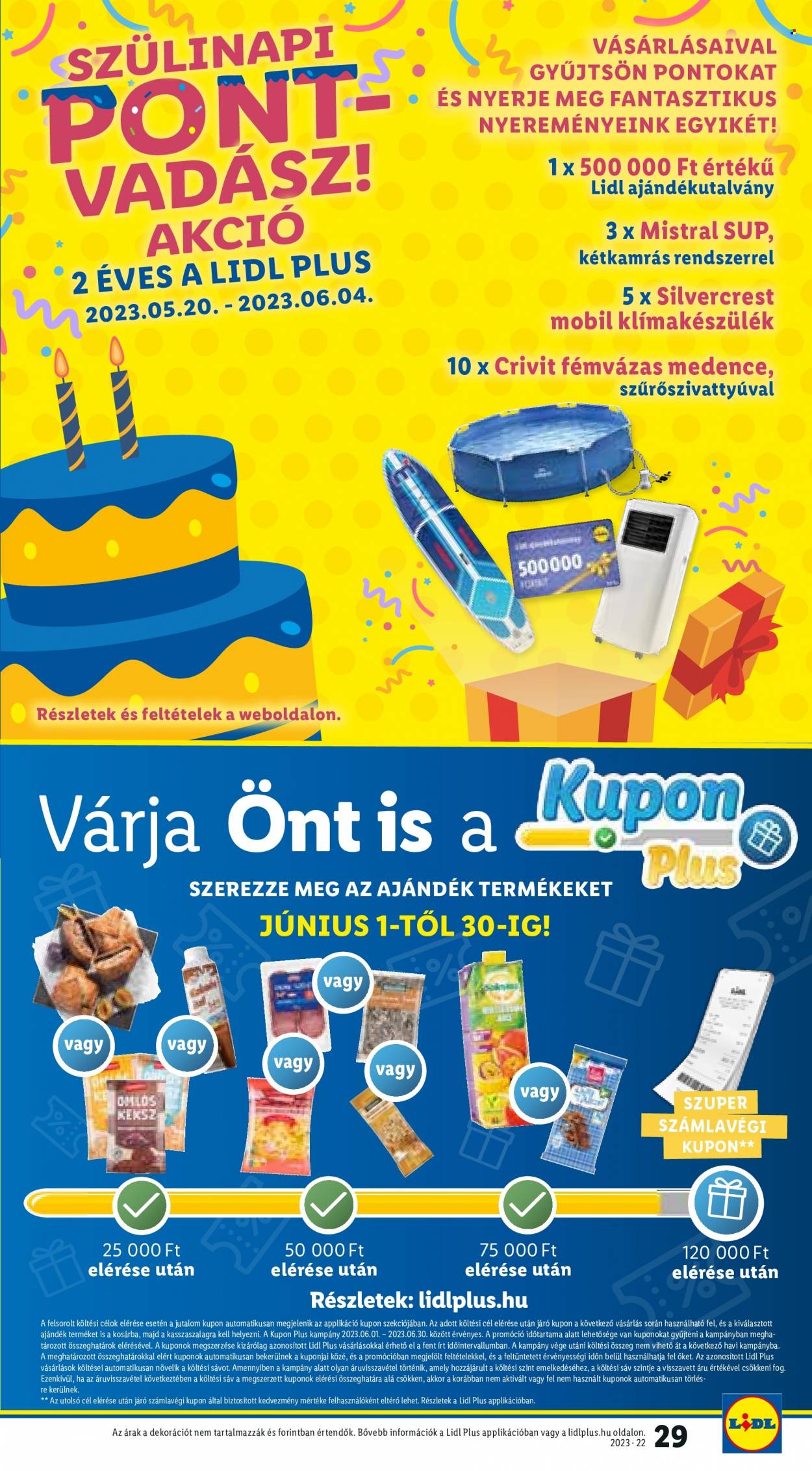 Lidl akciós újságok - 2023.06.01 - 2023.06.07. Oldal 29