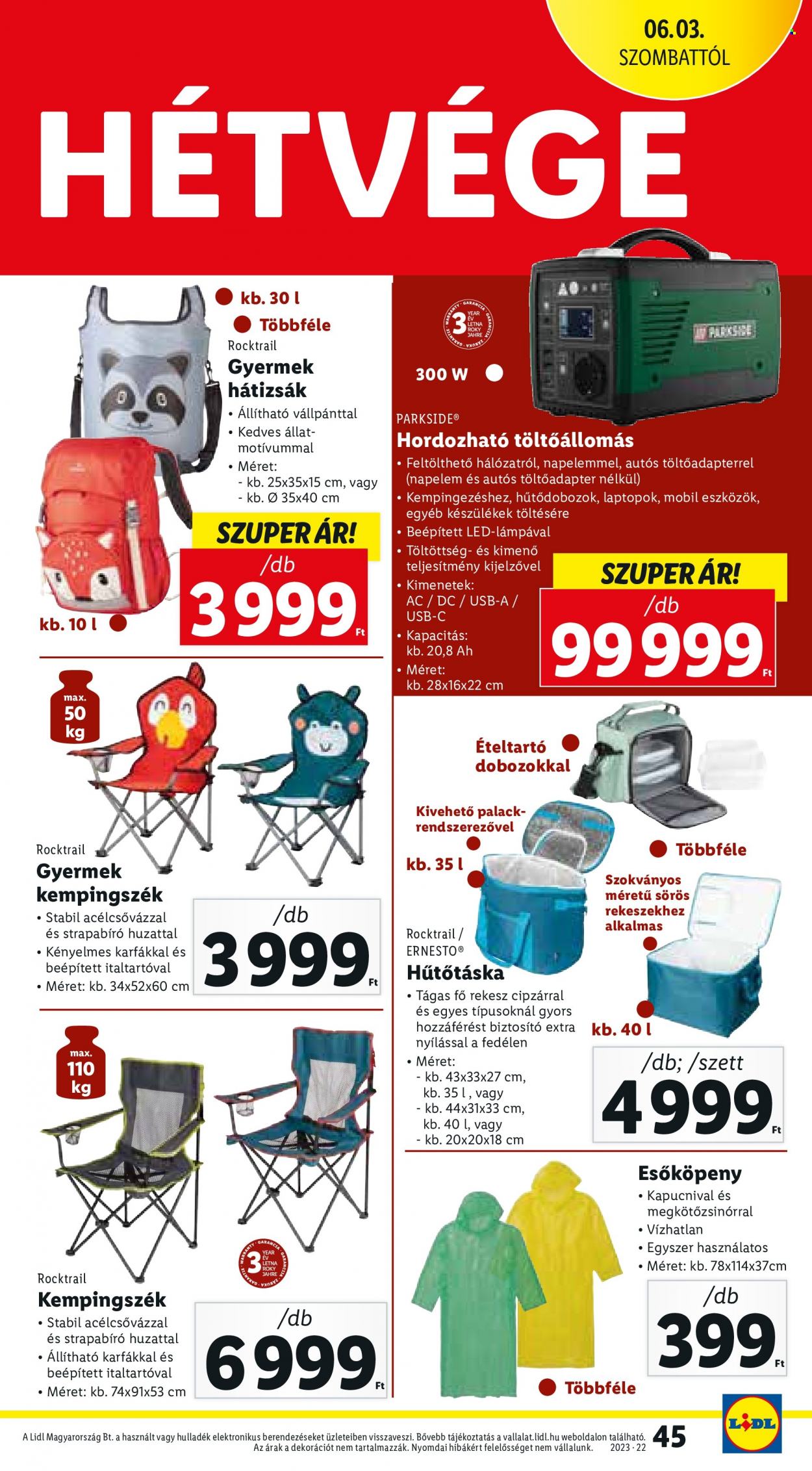 Lidl akciós újságok - 2023.06.01 - 2023.06.07. Oldal 45
