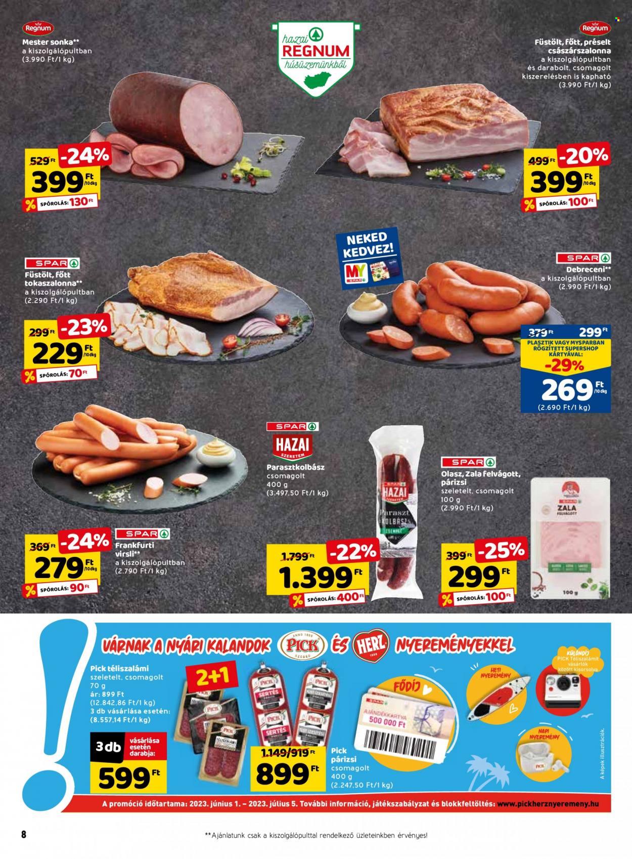 SPAR akciós újságok - 2023.06.01 - 2023.06.07. Oldal 10