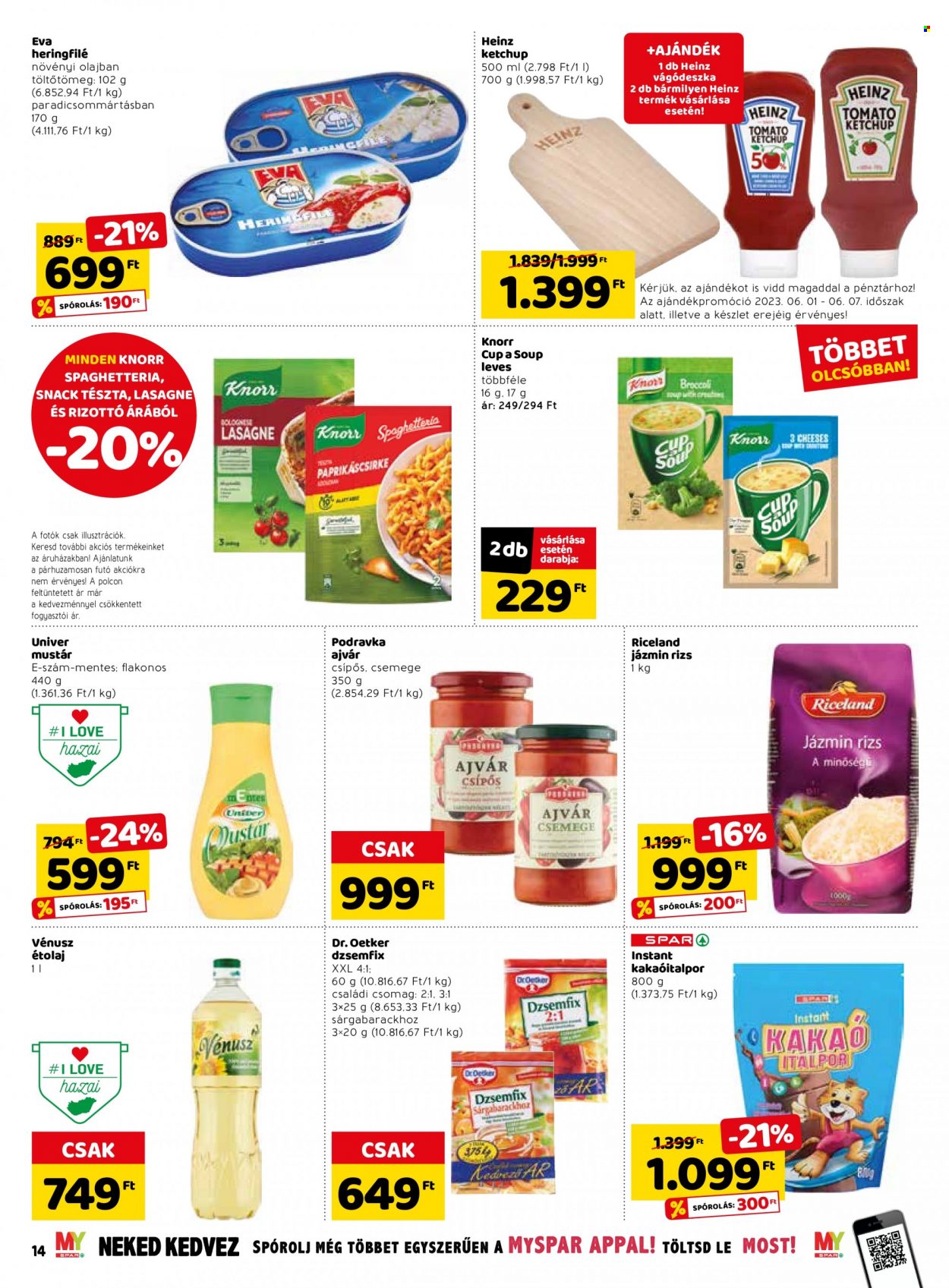 SPAR akciós újságok - 2023.06.01 - 2023.06.07. Oldal 18