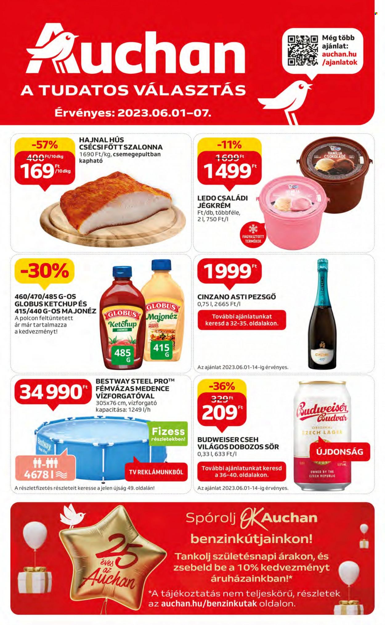 Auchan akciós újságok - 2023.06.01 - 2023.06.07. Oldal 1