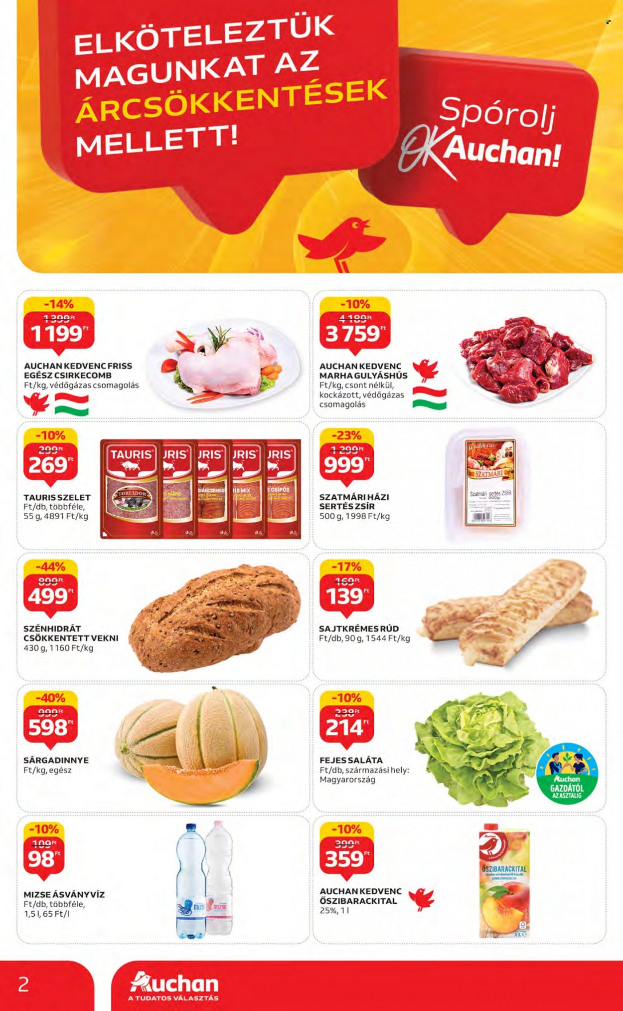 Auchan akciós újságok - 2023.06.01 - 2023.06.07. Oldal 2
