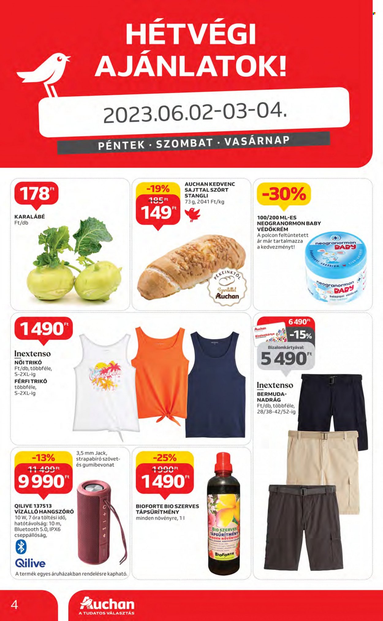 Auchan akciós újságok - 2023.06.01 - 2023.06.07. Oldal 4