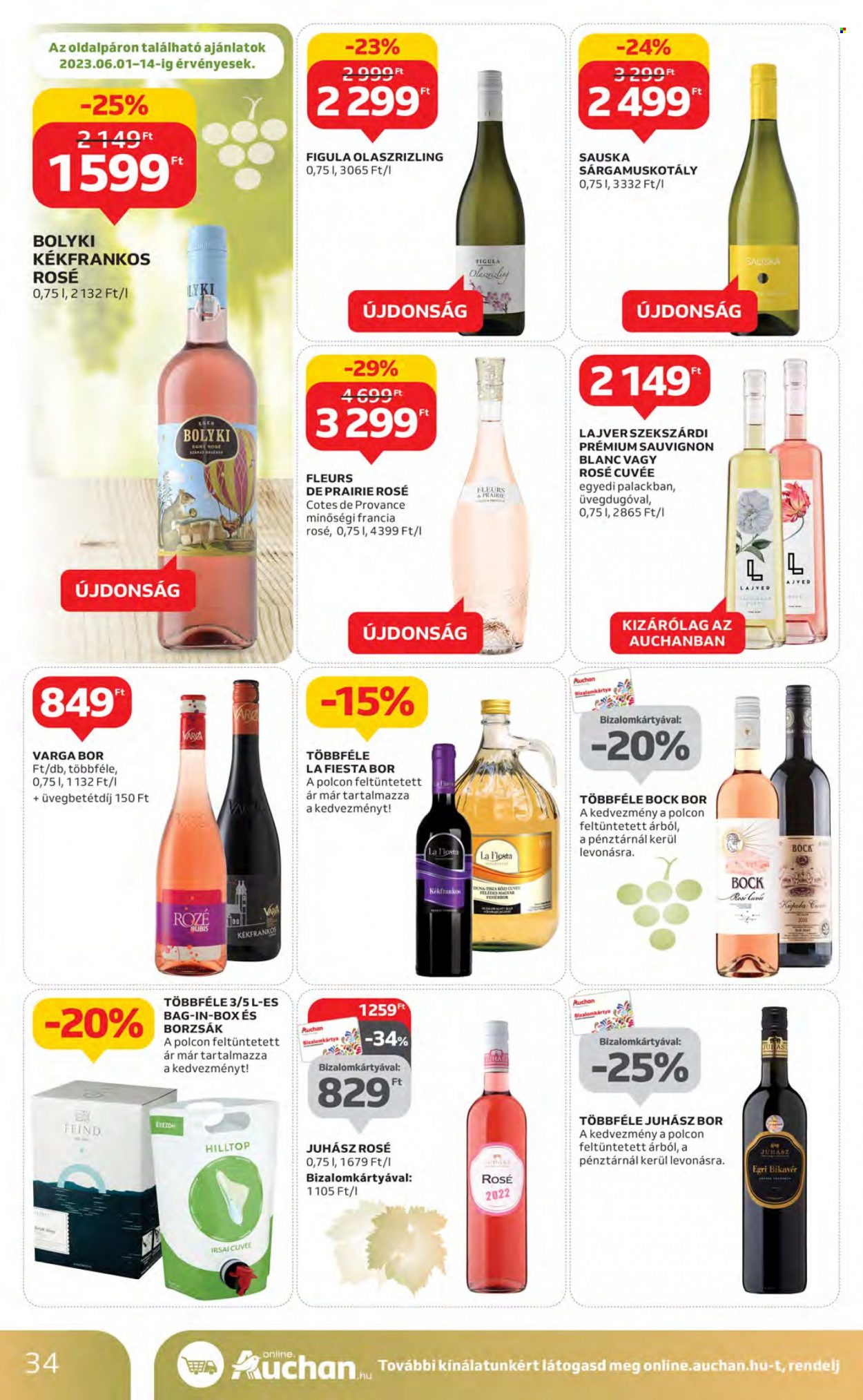 Auchan akciós újságok - 2023.06.01 - 2023.06.07. Oldal 34