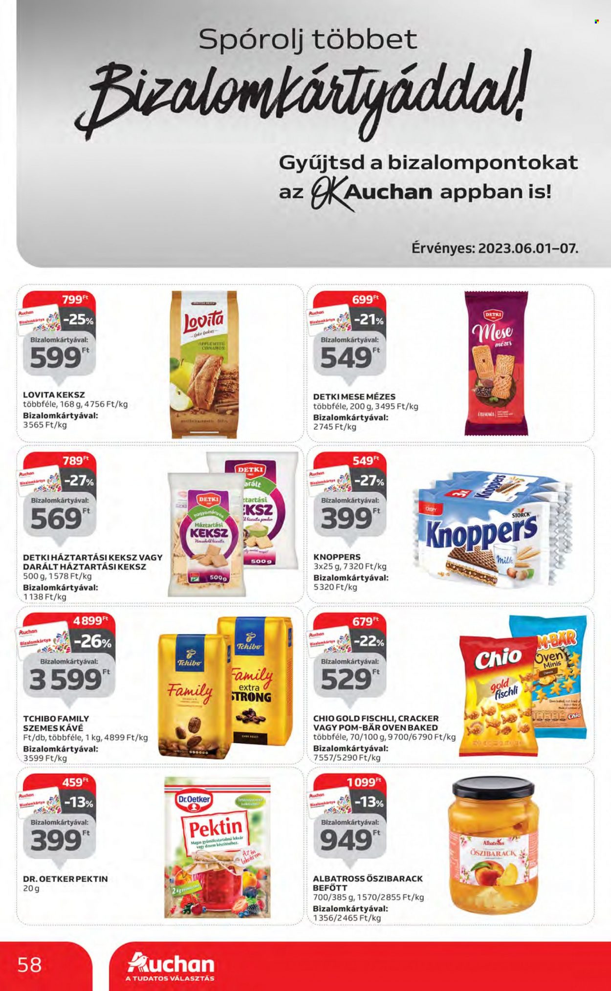 Auchan akciós újságok - 2023.06.01 - 2023.06.07. Oldal 58