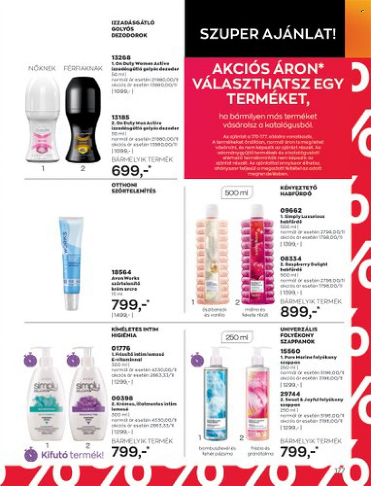 Avon akciós újságok - 2023.06.01 - 2023.06.30. Oldal 181