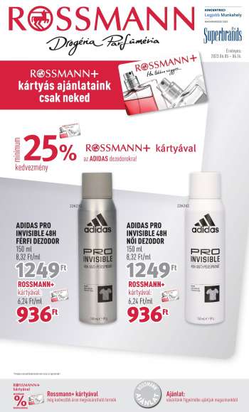 Újság Rossmann - 2023.06.05 - 2023.06.16.