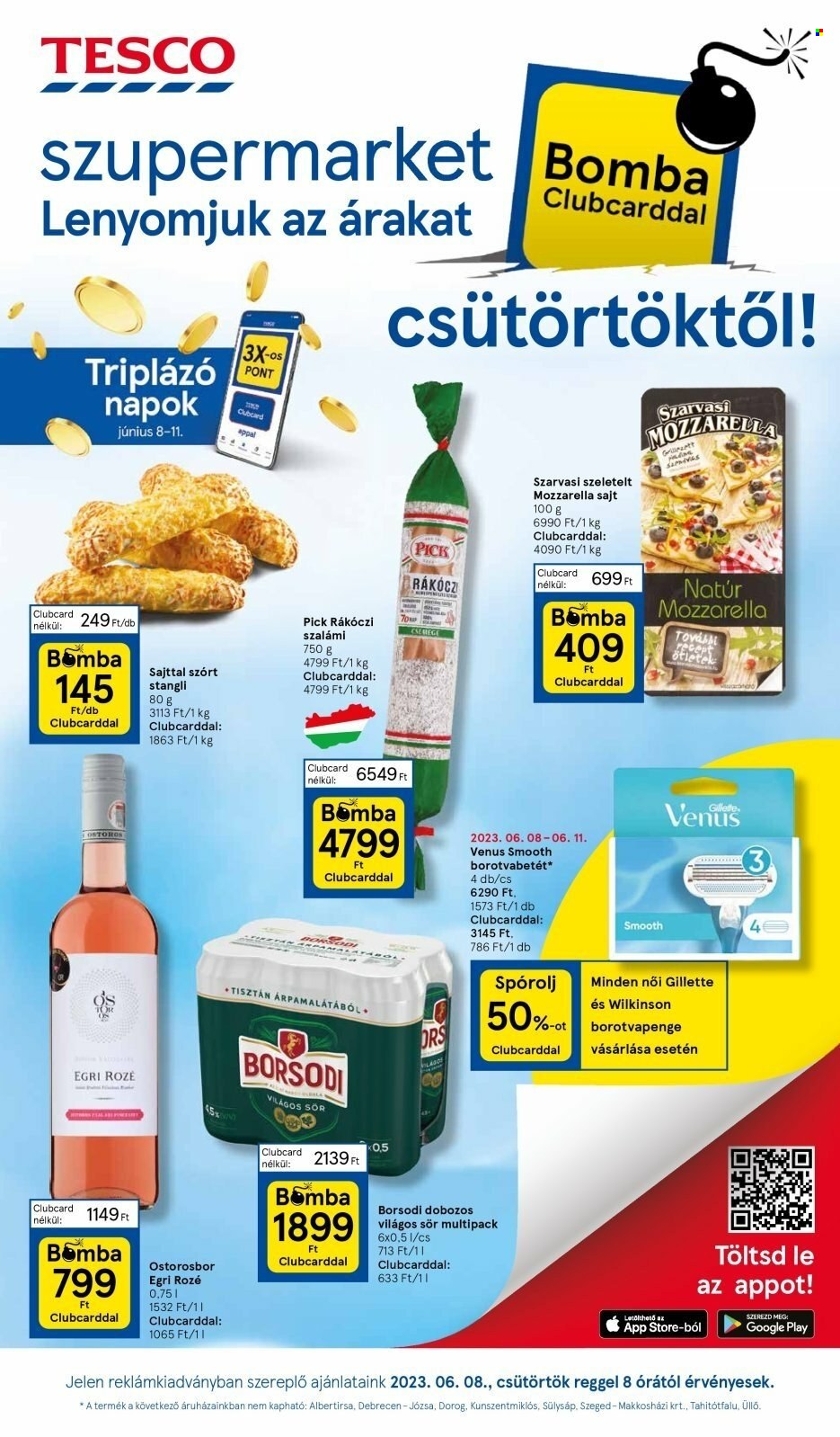 TESCO akciós újságok - 2023.06.08 - 2023.06.14. Oldal 1