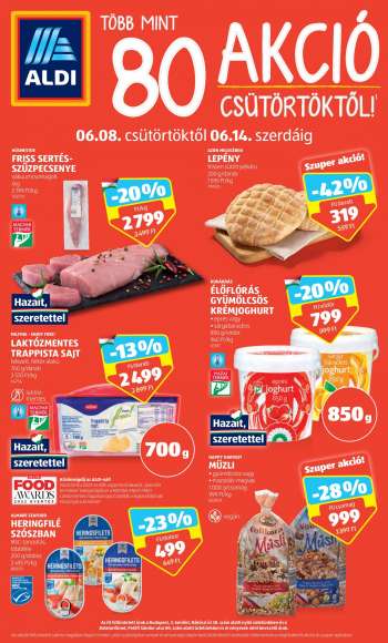 Újság Aldi - 2023.06.08 - 2023.06.14.