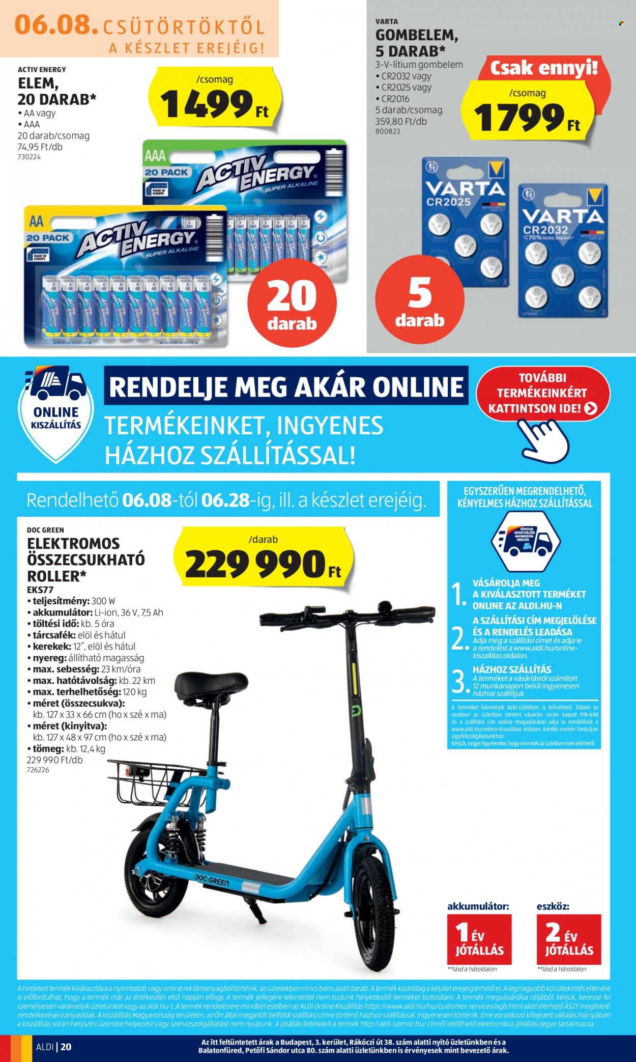 Aldi akciós újságok - 2023.06.08 - 2023.06.14. Oldal 22