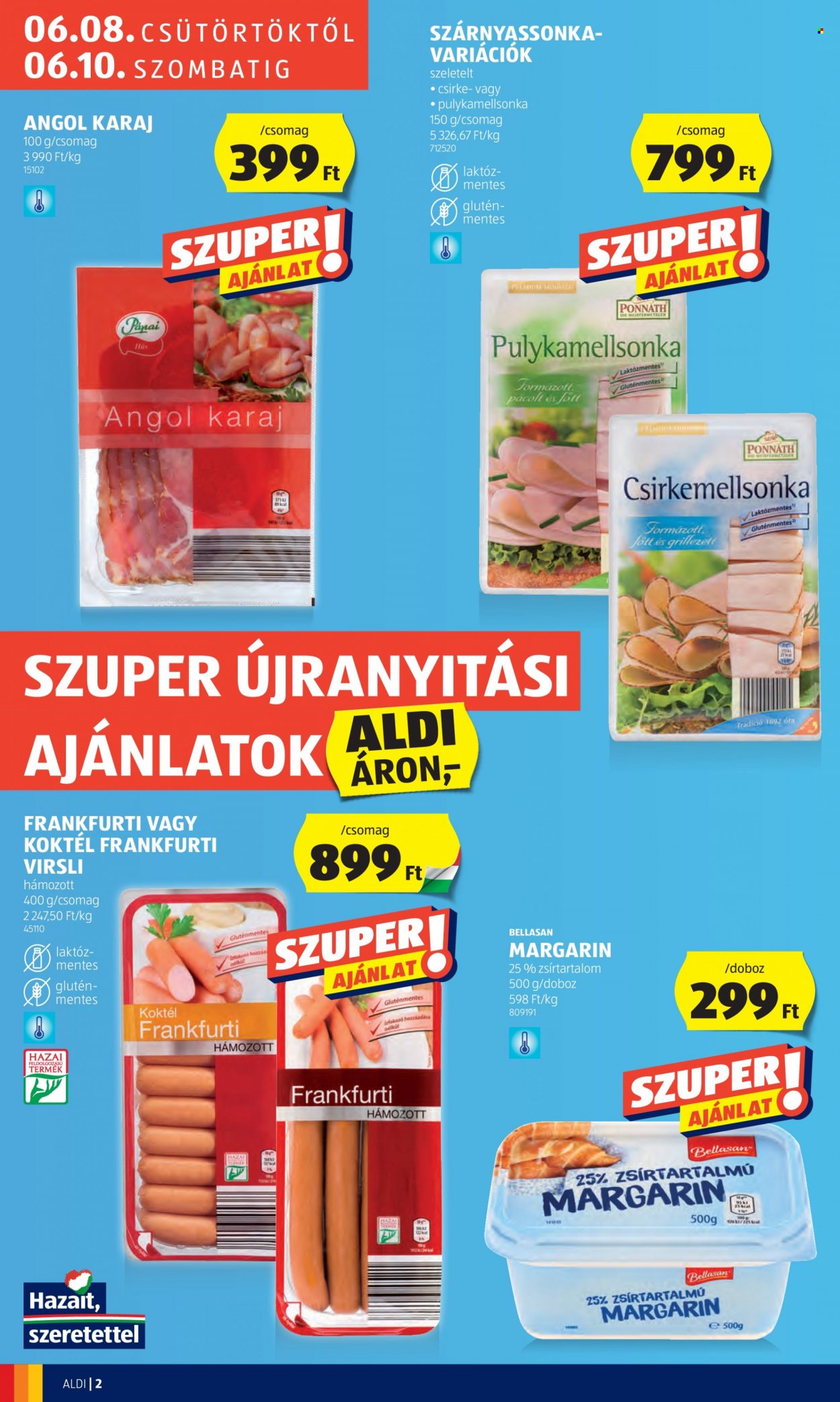Aldi akciós újságok. Oldal 2