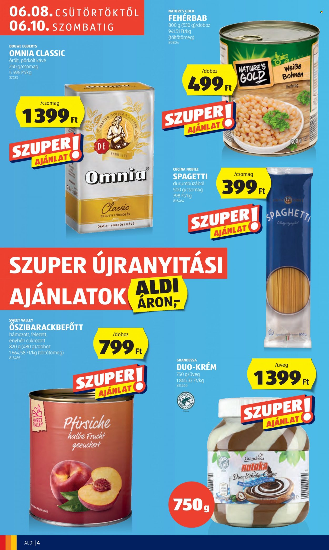 Aldi akciós újságok. Oldal 4