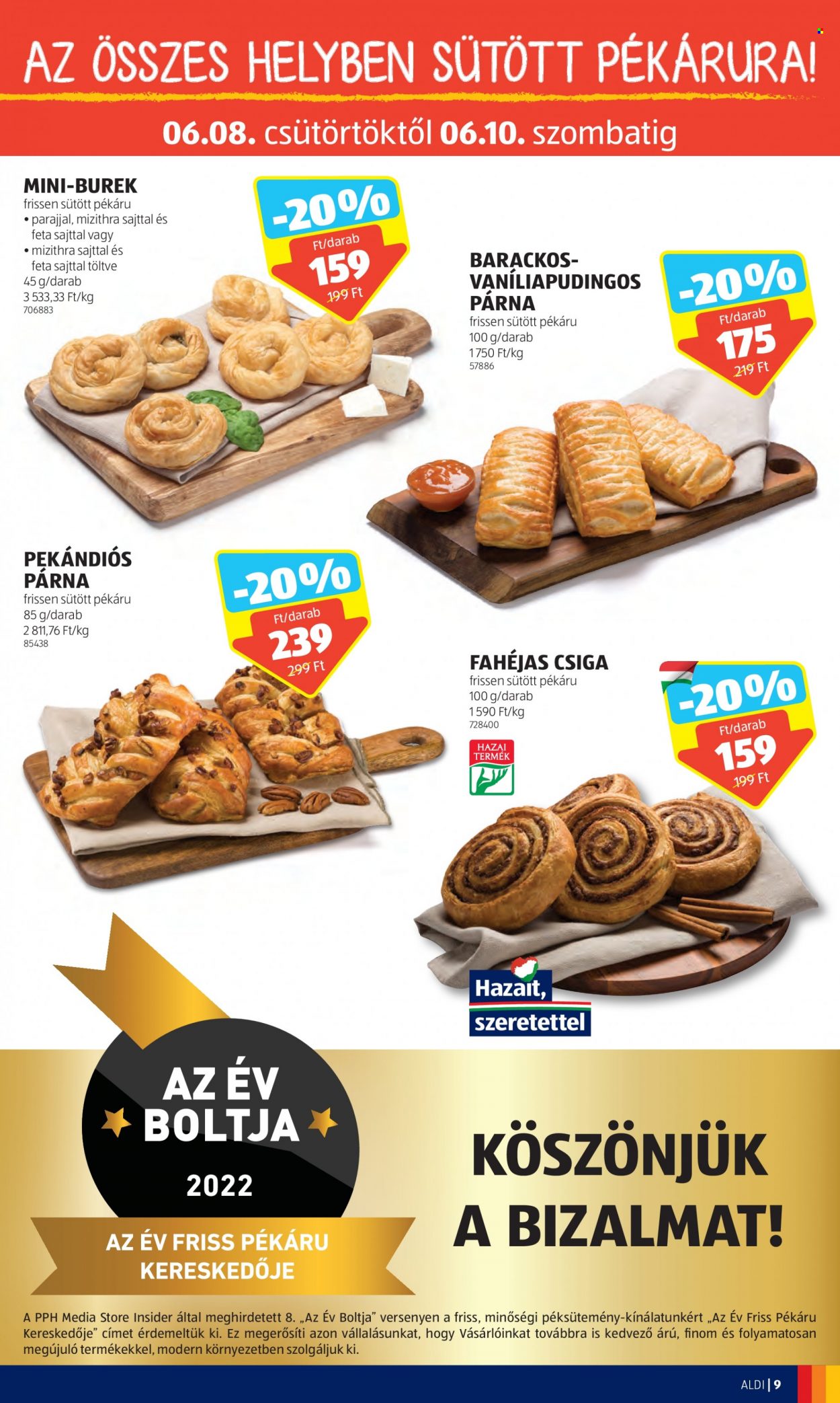 Aldi akciós újságok. Oldal 9