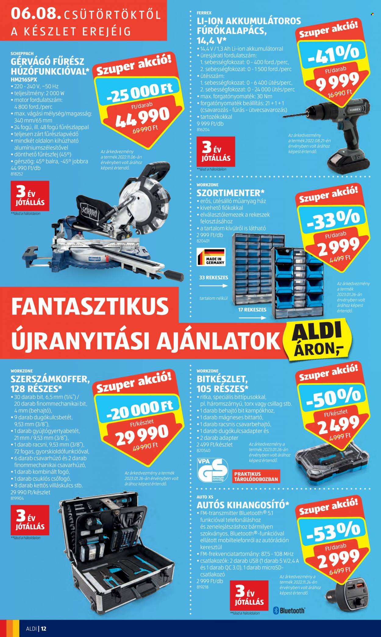 Aldi akciós újságok. Oldal 12