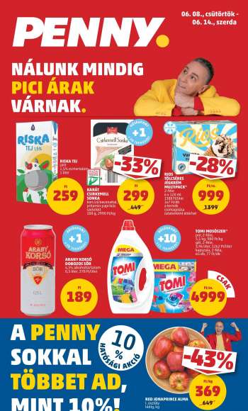 Újság Penny Market - 2023.06.08 - 2023.06.14.