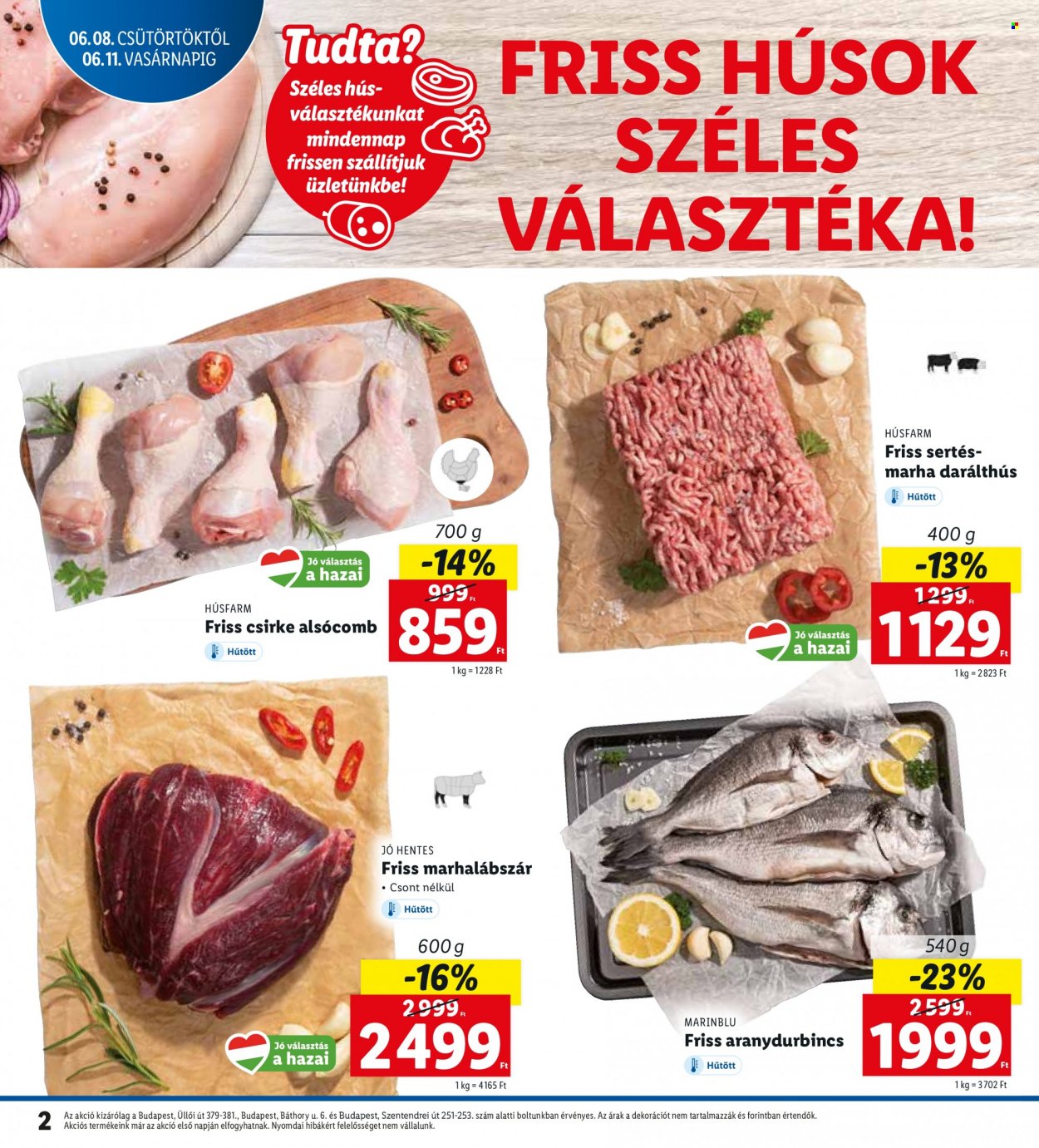 Lidl akciós újságok - 2023.06.08 - 2023.06.11. Oldal 2