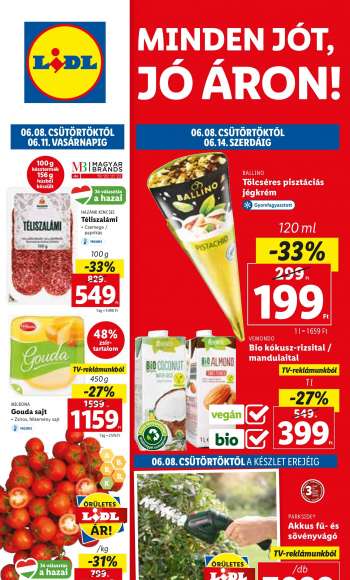 Újság Lidl - 2023.06.08 - 2023.06.14.