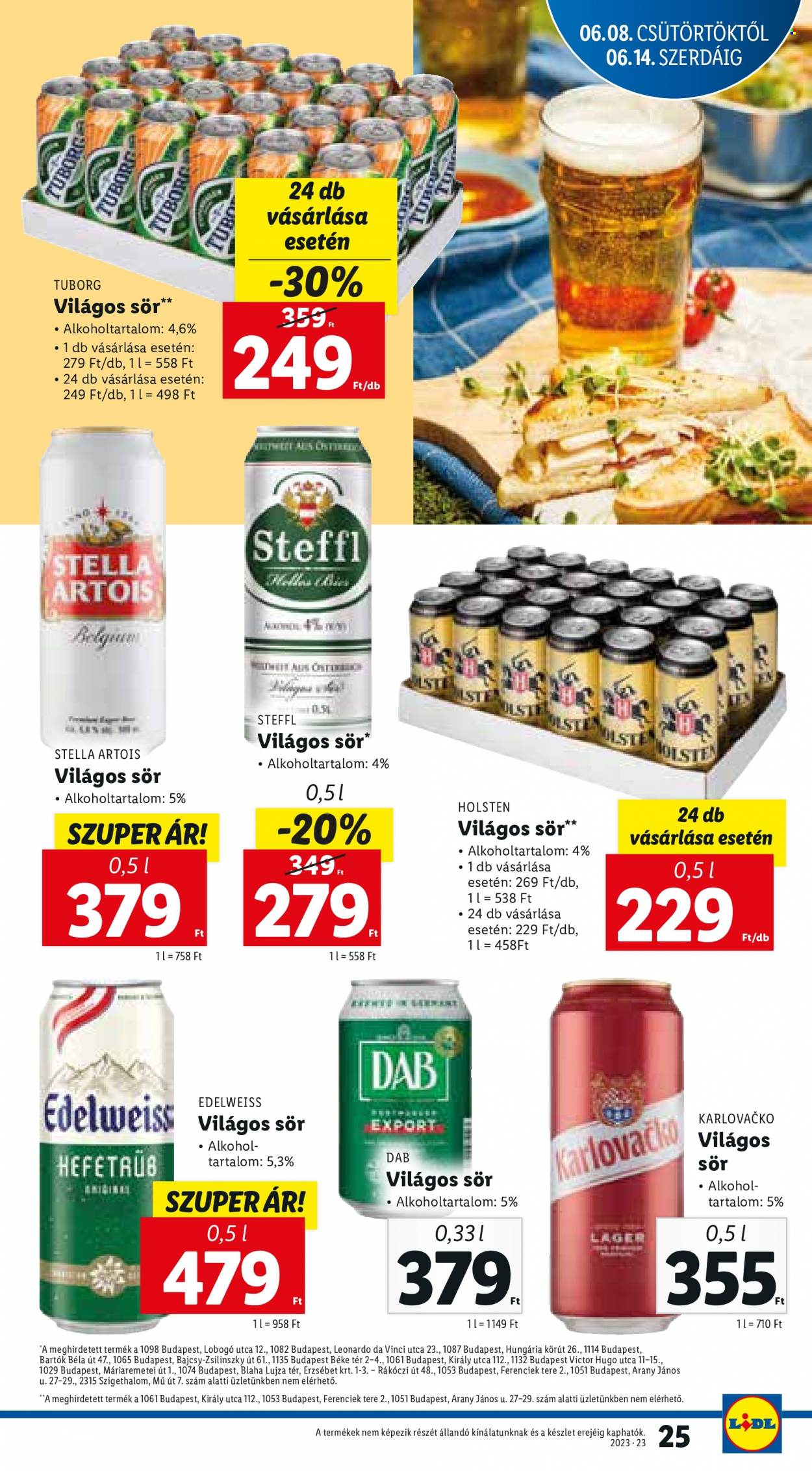 Lidl akciós újságok - 2023.06.08 - 2023.06.14. Oldal 25