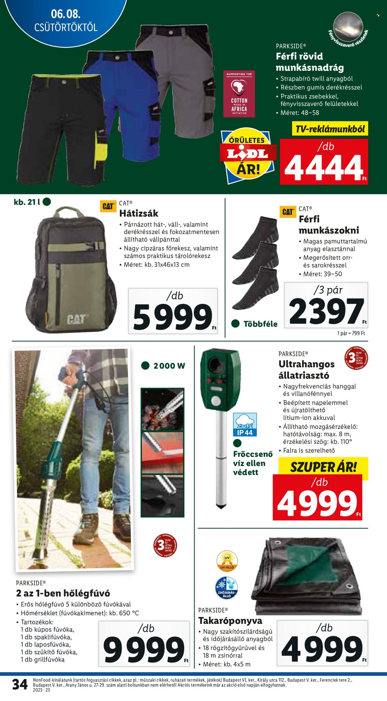 Lidl akciós újságok - 2023.06.08 - 2023.06.14. Oldal 34