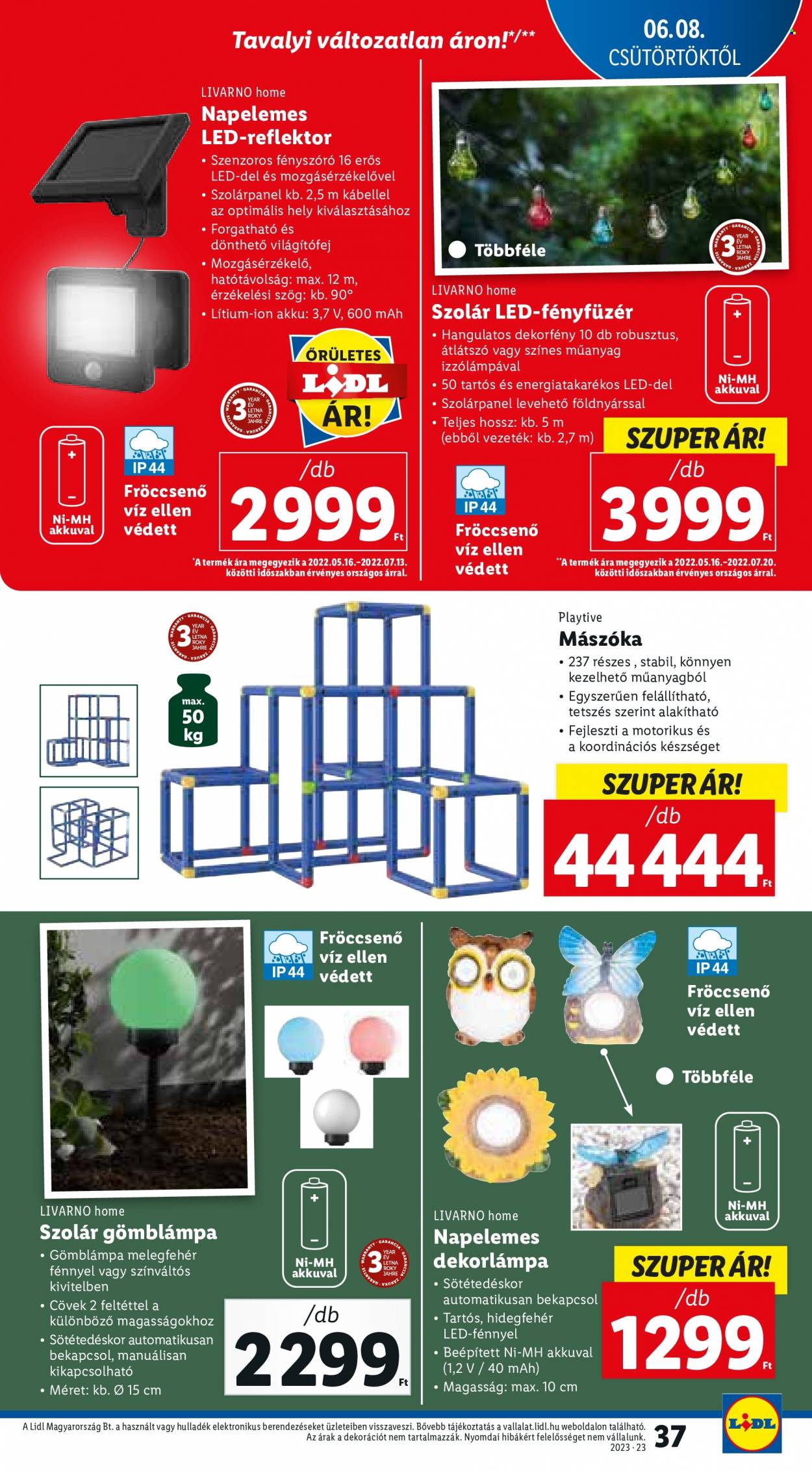 Lidl akciós újságok - 2023.06.08 - 2023.06.14. Oldal 37