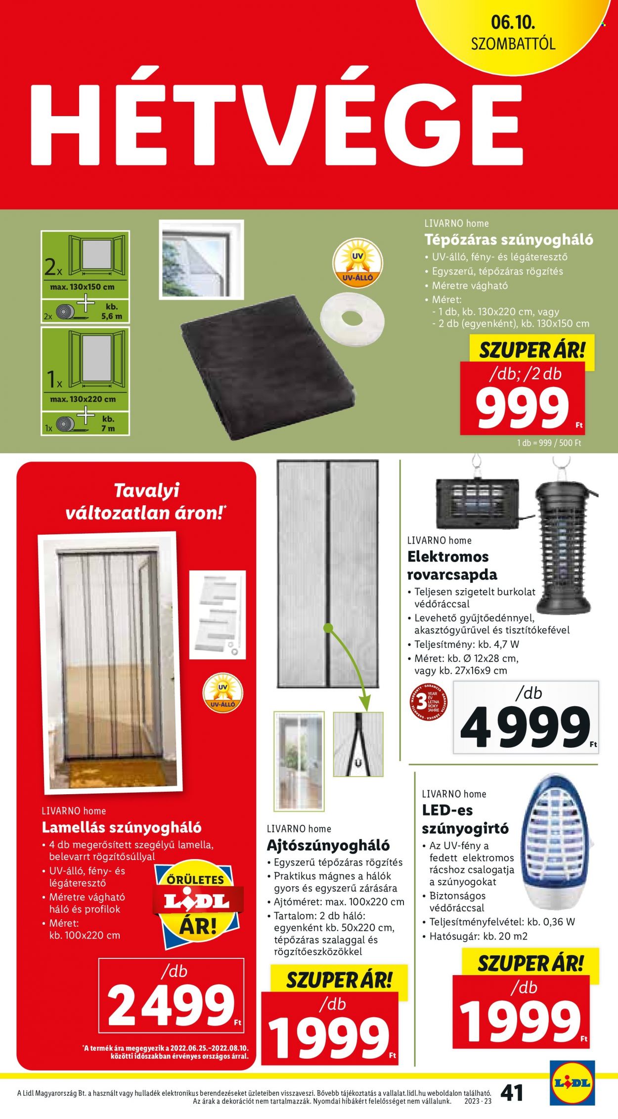 Lidl akciós újságok - 2023.06.08 - 2023.06.14. Oldal 41