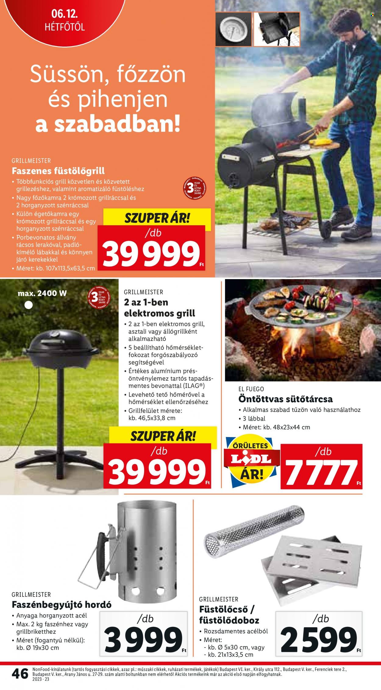 Lidl akciós újságok - 2023.06.08 - 2023.06.14. Oldal 46