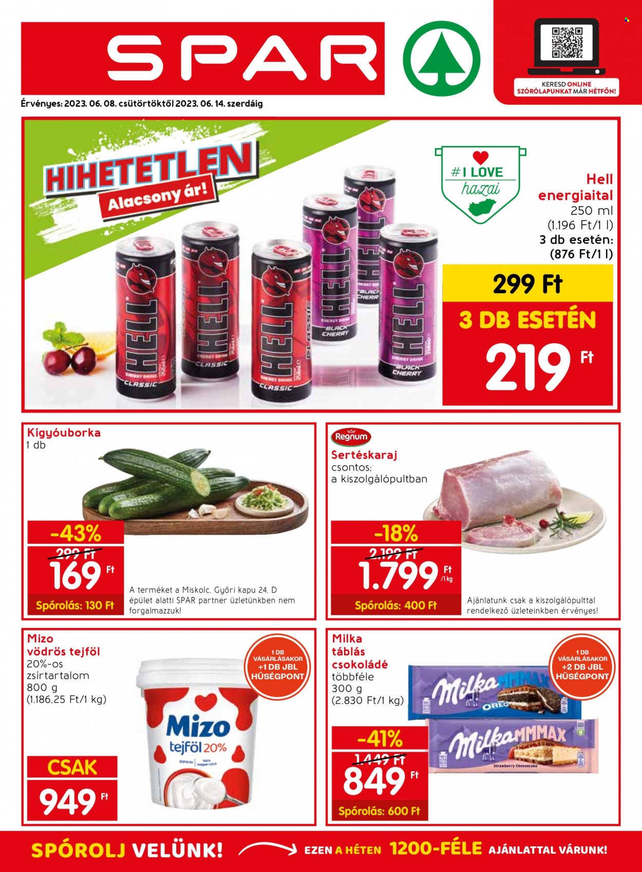 SPAR akciós újságok - 2023.06.08 - 2023.06.14. Oldal 1