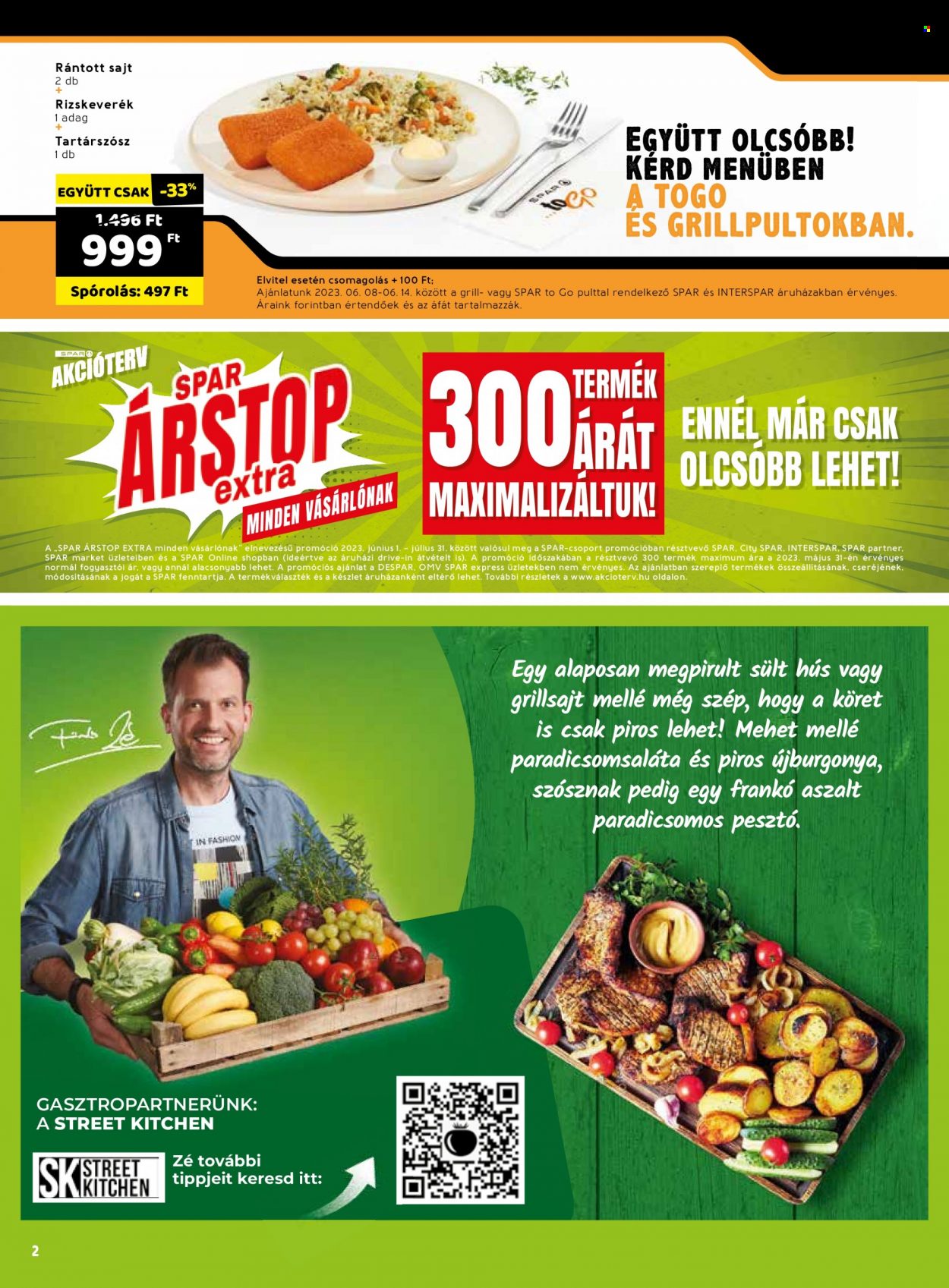 SPAR akciós újságok - 2023.06.08 - 2023.06.14. Oldal 2