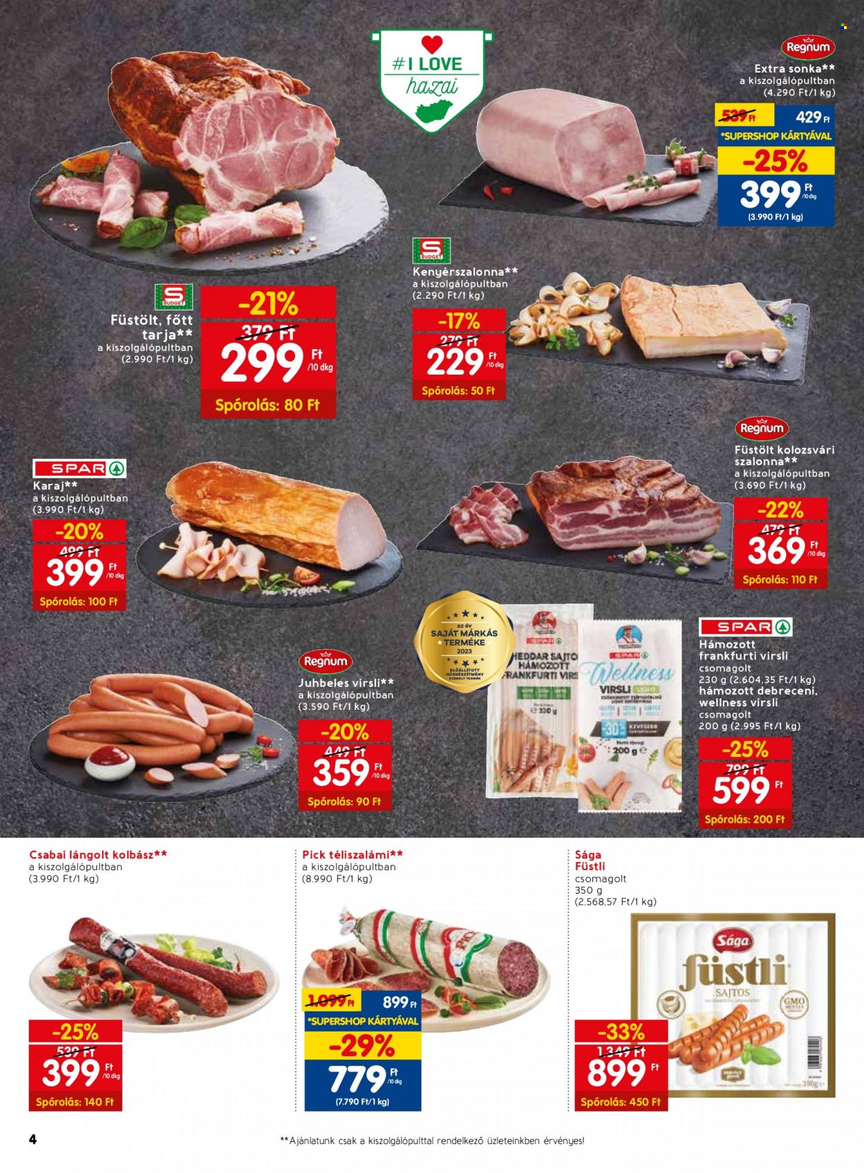 SPAR akciós újságok - 2023.06.08 - 2023.06.14. Oldal 6
