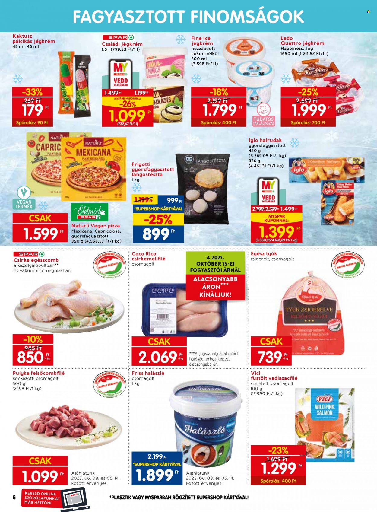 SPAR akciós újságok - 2023.06.08 - 2023.06.14. Oldal 8