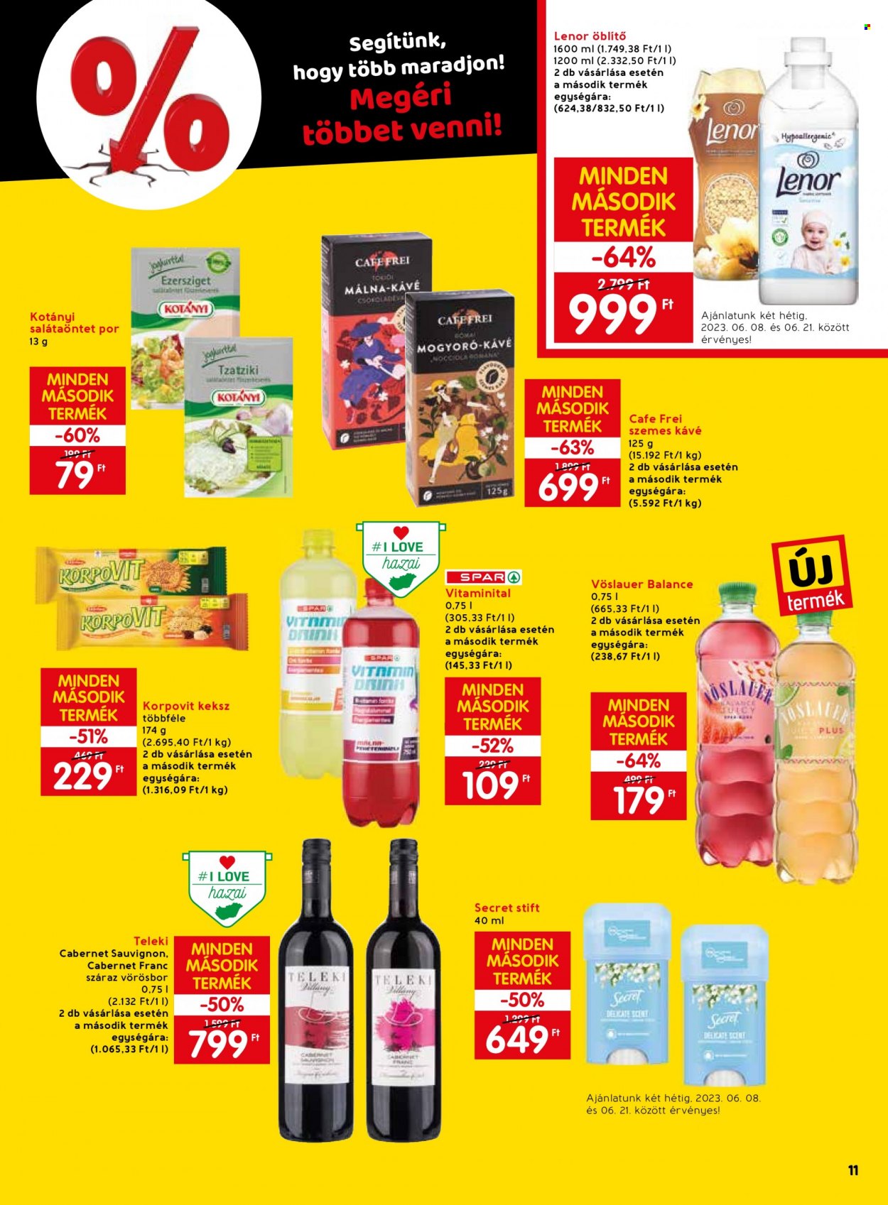 SPAR akciós újságok - 2023.06.08 - 2023.06.14. Oldal 15