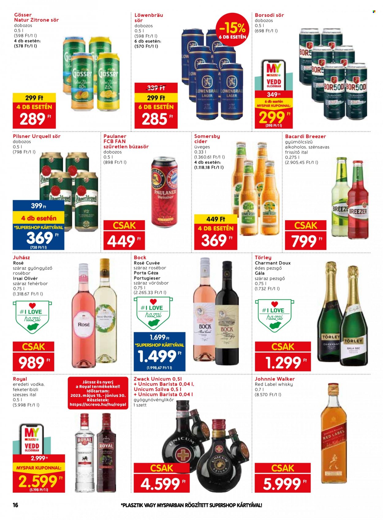 SPAR akciós újságok - 2023.06.08 - 2023.06.14. Oldal 22