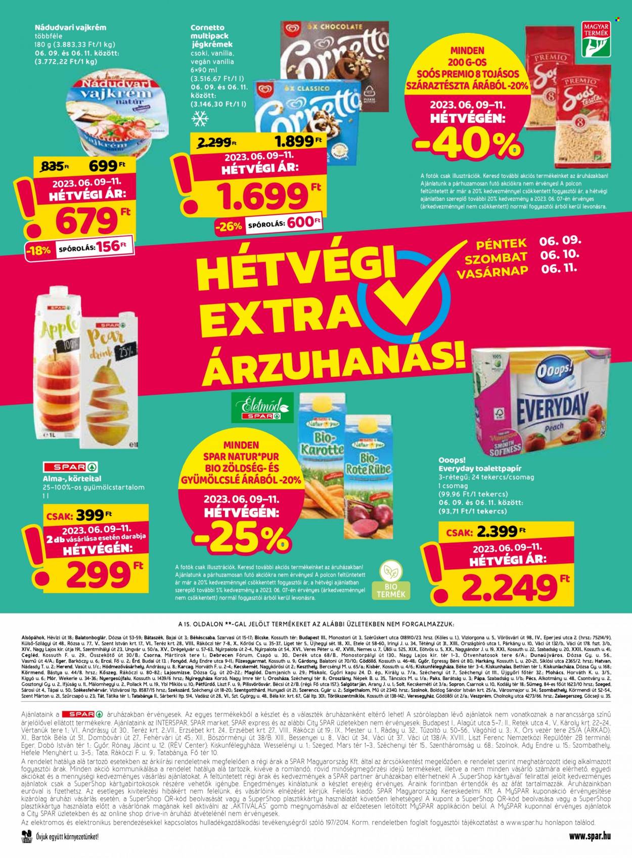 SPAR akciós újságok - 2023.06.08 - 2023.06.14. Oldal 26